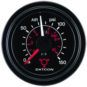 Gauge, Air Pressure-15 psi (dual)