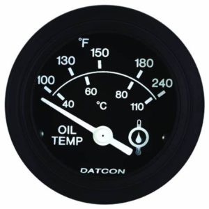 Gauge, Oil Temperature 100F-240F