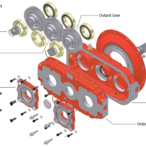 Pump drive box