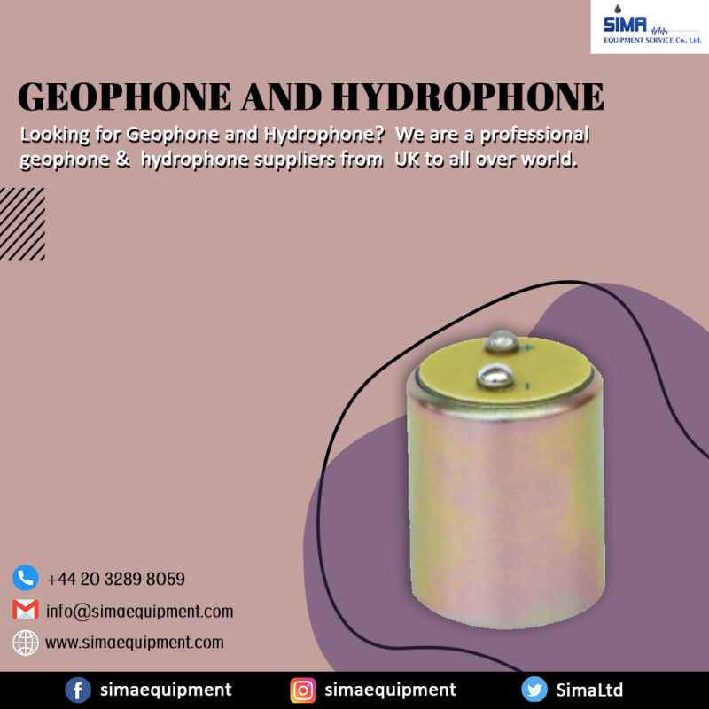 geophone and hydrophone